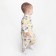 Nursery blouse, white/animals, height 56 ​​cm