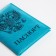 Covers for passport, turquoise color
