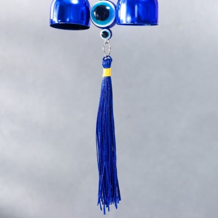 Wind Music Metal "Tree of Life" from the evil eye 2 bells 22x6.5 cm-3