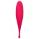 Vacuum-wave contactless stimulator of the Satiffyer Twirling Pro clitoris, silicone, red color