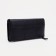 Women's wallet on magnets, black color