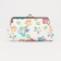 Cosmetic bag on the farmar, beige color/multi -colored