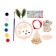 Set for creativity "Christmas tree decorations", suspension with Santa Claus