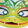Mask Carnival New Year's “Milashka” for the New Year, holography, 26.3 x 18.8 cm