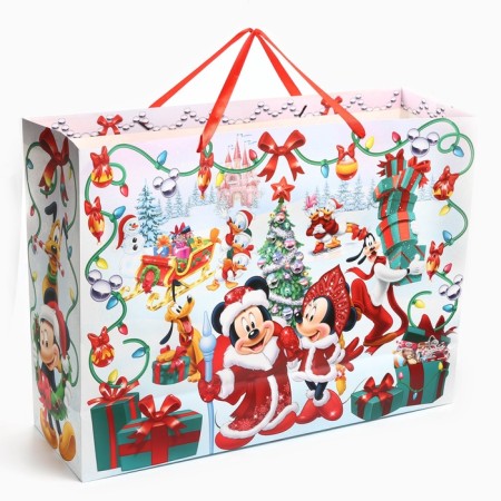 New Year. Gift package, 61x46x20 cm, packaging, Mickey Mouse-3