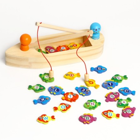 Children's developmental set "Fishing from a boat" 28.5 × 4.5 × 15 cm