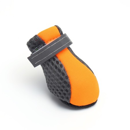 Dog boots "comfort +", size S (3, 5 x 3 cm), orange-1