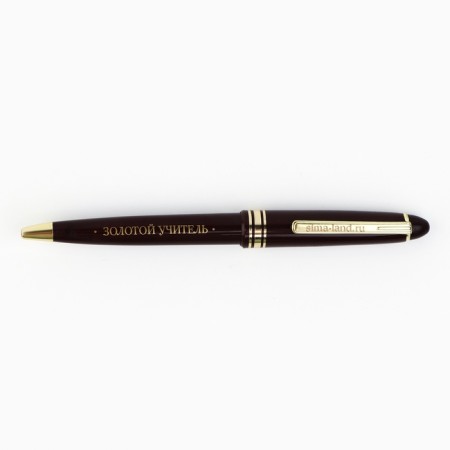 Pen in the tube "beloved teacher", plastic, blue paste, writing 1 mm node-1
