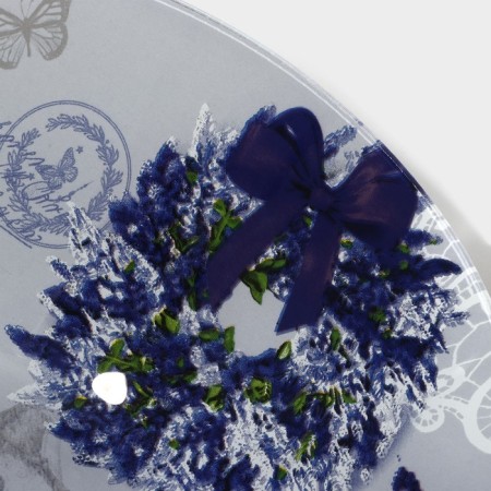 Lavender Glass Salad Lavender, 1.2 l, 22 × 5 cm-6