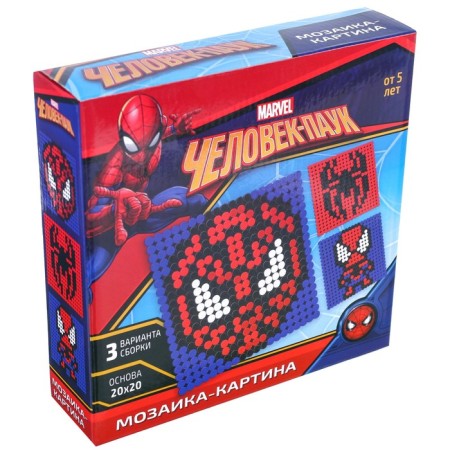 Constructor-Cartin "Spider-Man", 3 assembly options