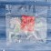 Christmas tree decoration "Horse" 9x12 cm, transparent overflow