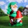 Garden figure "Dwarf with a mushroom" 40x22x50cm