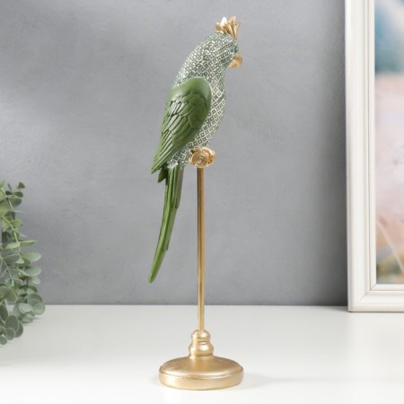 Souvenir Polystone "Green Parling on a Zhurka" 35x9.4 cm-1