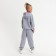 Kids (hoodies, trousers) minku color light gray melange, height 152