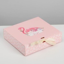 Gift box, packaging, Present for You, 20 x 18 x 5 cm