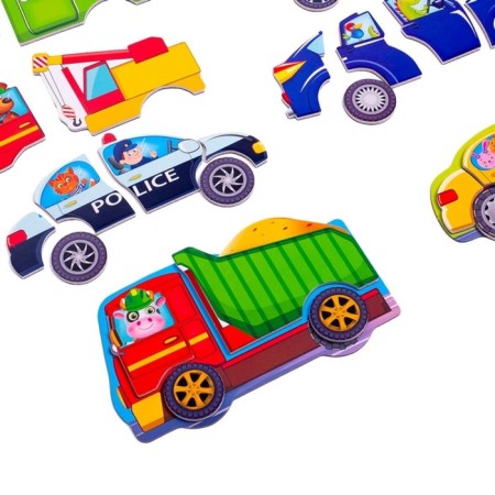 Magnetic game "Transport"-2