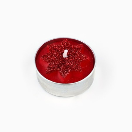 Tea candle "only for you", diam 4 cm-6