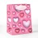 Laminated "Hearts" package, 9 × 12 × 6.5 cm