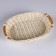 Cart with handles, 19 × 30 × 7 cm, rattan