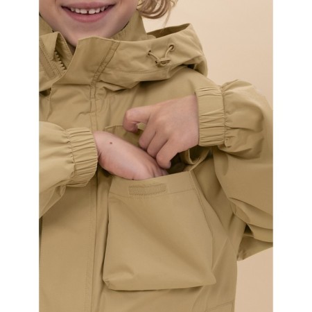 Windbreaker for boys, height 146 cm, sandy color-13