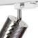 TRUKAL LOMK "Aliser" GU10 220V silver 7.5x7.5x20 cm