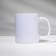 Ceramic "Snegier" mug, 320 ml, white color