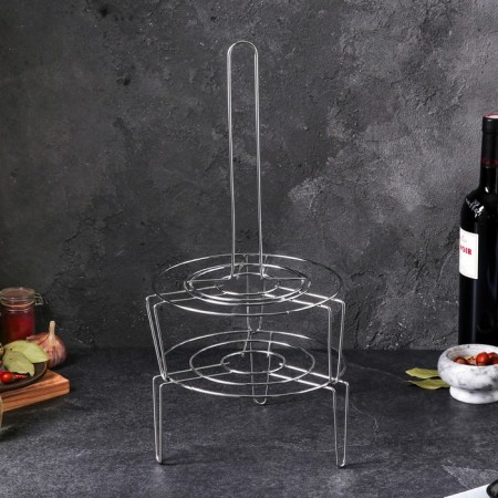 Tandicator grille h = 46 cm, d = 21 cm, 2 tiers, with a chicken nozzle