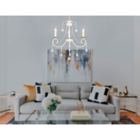Suspended Ambrella Trade Classic TR4915, E14, white, gold-1