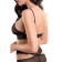 Bralett lace elongated Erolata Lingerie Collection, size 50-52, black color
