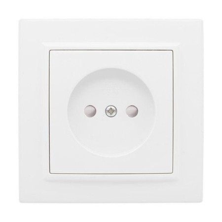 EKF ERR10-022-100 BASIC, SP, 1 socket without grounding, white color