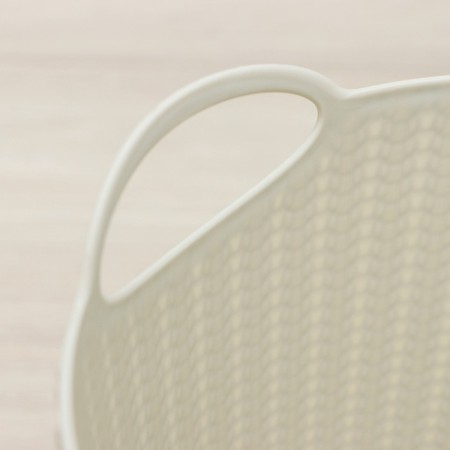 Knitting paper basket, 10 l, white color-2