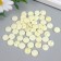 Buttons plastic on the midnight "Cream Cream" 1.3x1.3 cm set 50 pcs 2x5x5.5 cm