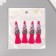 Decor for the work of acrylic bilateral "lava-lamp with mushrooms" 6.1x1.7x0.2 cm