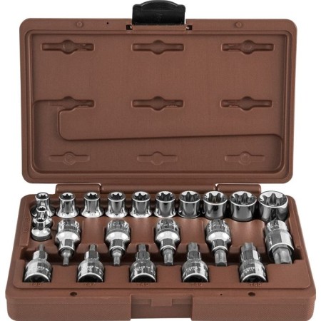 A set of end heads and nozzles with inserts Ombra 953222, 22 items