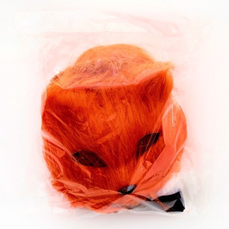 Carnival set "tail" fox, orange color-8