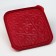 The container is plastic with the lid Flexo, 2.7 l, the color is red