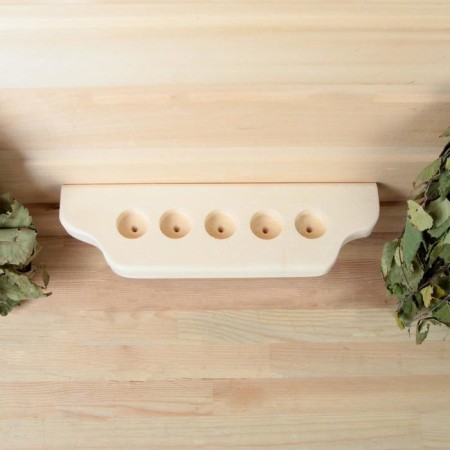 Shelf for oil 5 holes, linden "Dobroparov"-2