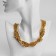 The necklace "chain" is double, tourniquet, color gold, 40 cm