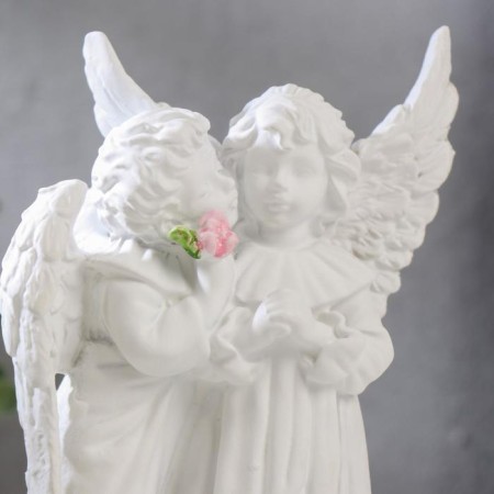 Polystone souvenir "Snowty Angels - Secret" 14.7x10x7 cm-4