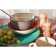 Basilnik ceramic shade "Sea World", 800 ml, d = 14 cm, brown color