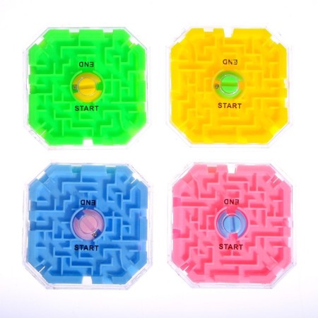 Puzzle "Labyrinth", Mix colors-1