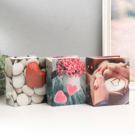 Photo album in 100 photos 10x15 cm "Love" mix