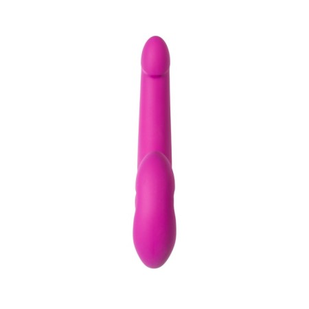 Rasmate Strapon Fun Factory Share Lite, silicone, 23x4 cm, pink color-8