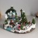 Souvenir Polystone Water Ballion Music, Light "Lapland" is spinning d = 10 cm 25.5x17x16 cm