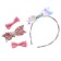 Hair accessories, 4 pieces, rims and hairpins