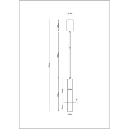 ARTE LAMP ASCELLA A2034SP-1WH, LED, 10 W, 12x12x46 cm, 400 lm, copper, copper-1