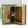 Safe wood leather "My Napoleonic plans with elements" 17x11x5 cm