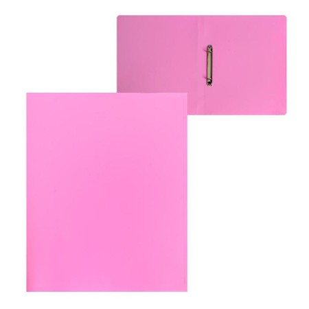 Folder on 2 rings A4, calligrata, 18 mm, 500 microns, pink