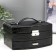 Casket to the leatherette to jewelry "Black gloss" 20x15x11 cm