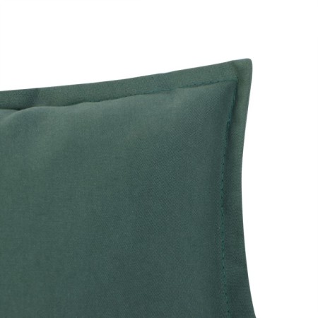 Ethel pillow, 45x45+1 cm, dark green, 100% cotton-4